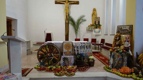 Svätá omša v Rímskokatolíckom kostole v Skároši - poďakovanie za úradu