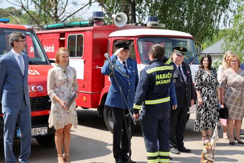 Posvätenie nového hasičského motorového vozidla IVECO DAILY